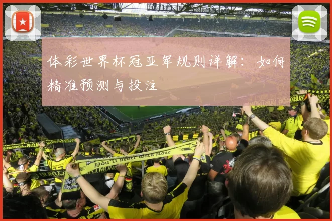 体彩世界杯冠亚军规则详解：如何精准预测与投注