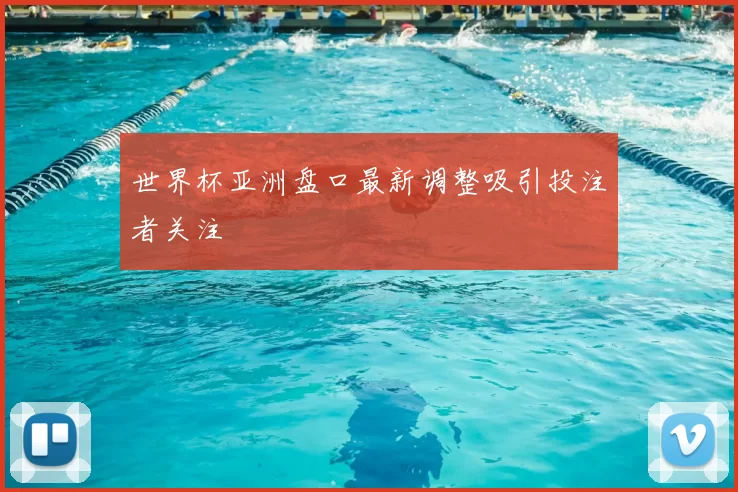 世界杯亚洲盘口最新调整吸引投注者关注