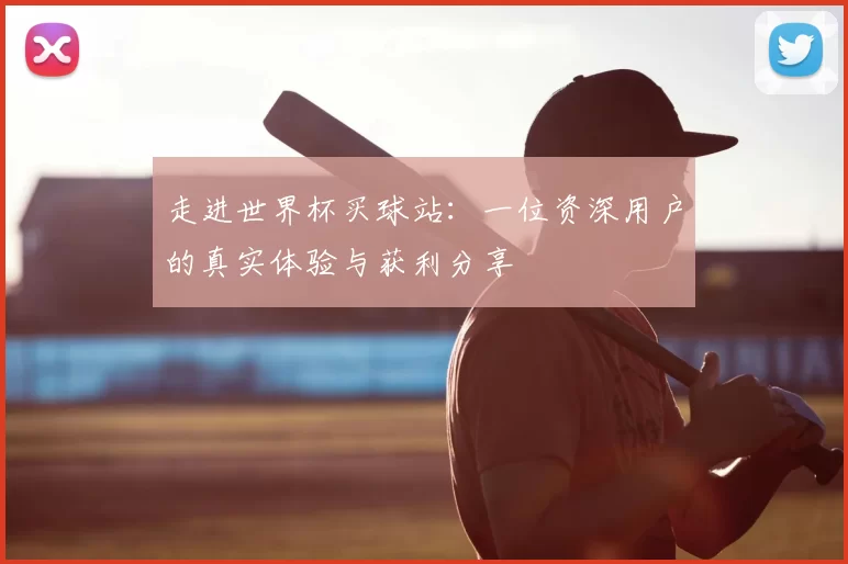 走进世界杯买球站：一位资深用户的真实体验与获利分享